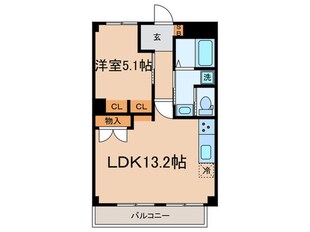 グリ－ンウッド大蔵の物件間取画像